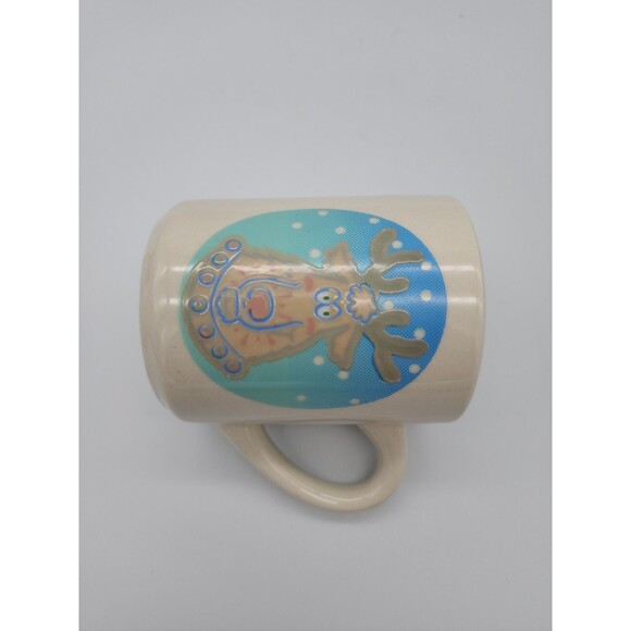 Denny's Reindeer Coffee Mug Restaurant Ware Derp Faced Deer Color Changing - Picture 8 of 12